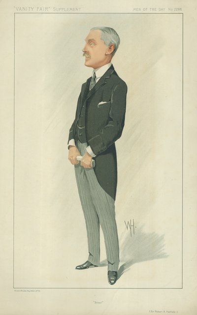 Sir Robert Hadfield door Robert Wallace Hester