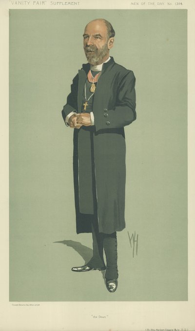 De Eerwaarde Herbert Edward Ryle door Robert Wallace Hester