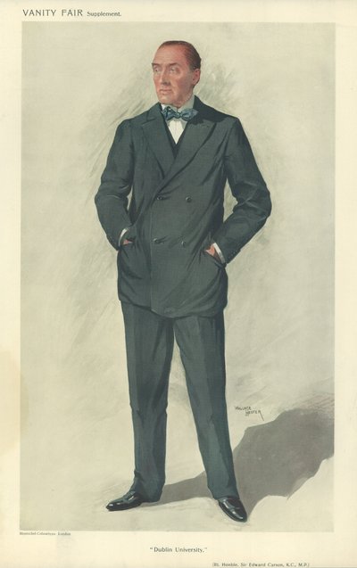 De Zeer Eerwaarde Sir Edward Carson door Robert Wallace Hester