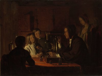 De microscoop door Robert Walter Weir