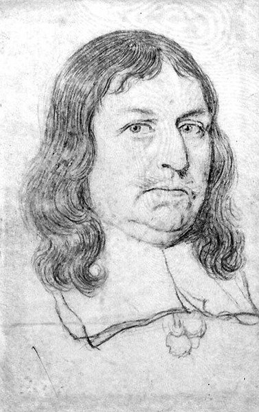 Mannelijk portret, mogelijk van Oliver Cromwell (1599-1658) door Robert White