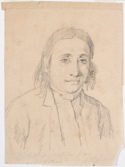 Mannelijke buste door Robert Wilhelm Ekman