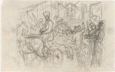 Een marktsouvenir van de luitenant. Illustraties voor de verhalen van Stuurman Stål door Robert Wilhelm Ekman