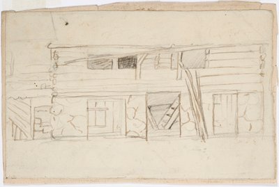 De oude luhti door Robert Wilhelm Ekman