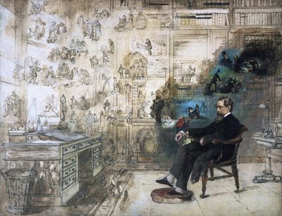 Een postuum portret van Dickens en zijn personages; Dickens
