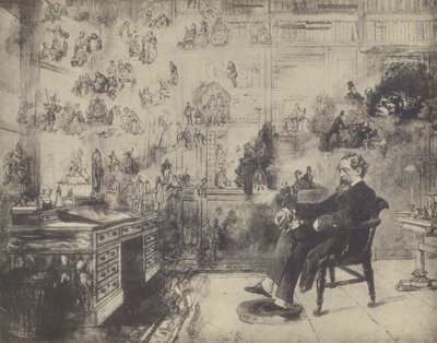 Souvenir van Dickens door Robert William Buss