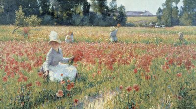 In Flanders Field - Waar soldaten slapen en klaprozen groeien door Robert William Vonnoh