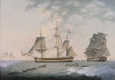 Walvisvangst in het Noordpoolgebied door Robert Willoughby