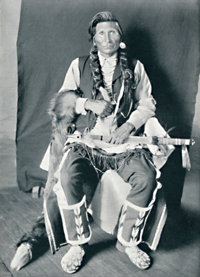 Een Sahaptin Indiaan, 1912 door Robert Wilson Shufeldt