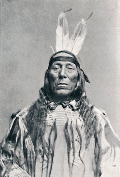 Vooraanzicht van een Sioux Indiaan, 1912 door Robert Wilson Shufeldt
