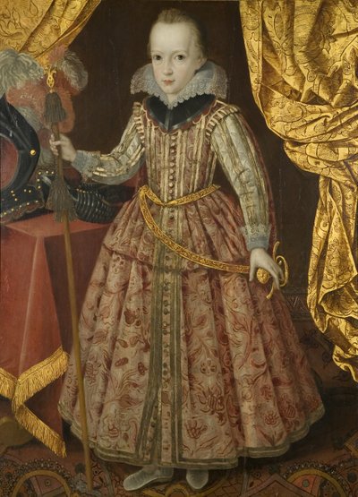 Karel I als hertog van York, c.1605 door Robert the Elder Peake