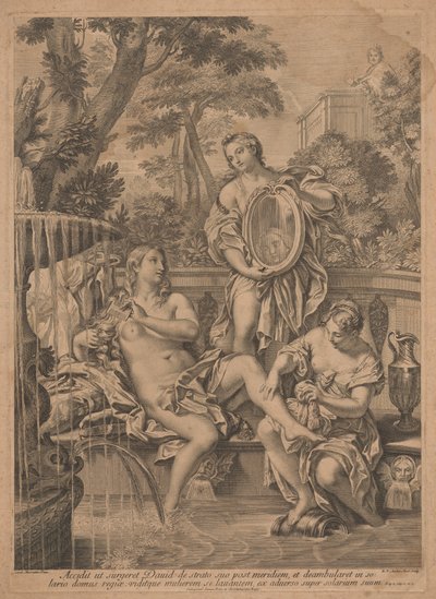 David en Bathseba door Robert van Audenaerde