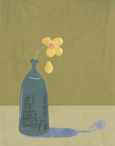Verlepte margriet, 2021 door Roberta Murray