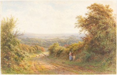 Squirrel Lane, nabij Magham Down, Sussex door Roberto Angelo Kittermaster Marshall