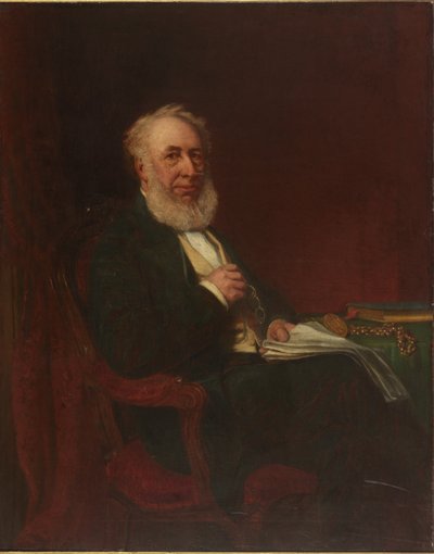 Portret van Wethouder Terrot Glover door Robinson (style of) Elliott