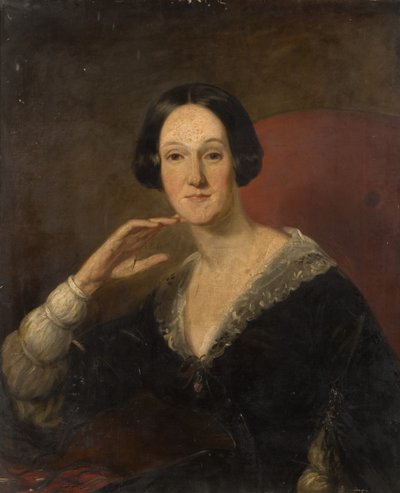 Portret van de vrouw van John Hall Kent door Robinson Elliott