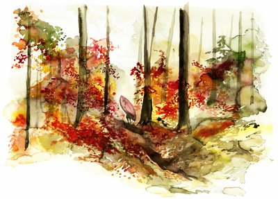 Herfstbos-surfavontuur door RodMacIver