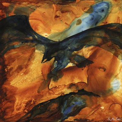 Dynamisch vloeibaar abstract door RodMacIver