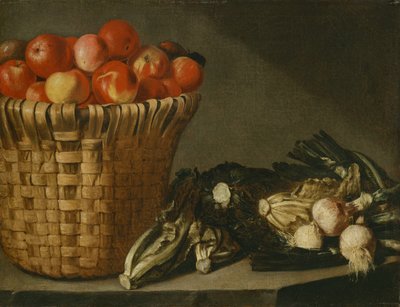 Fruitmand, Kool, Snijbiet en Uien door Rodolfo Lodi
