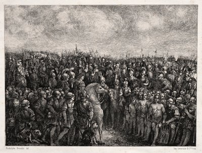 Caesar en zijn Gevangenen door Rodolphe Bresdin