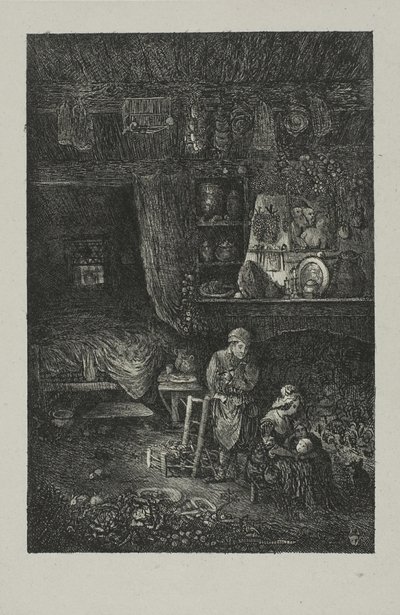 Vlaams Interieur door Rodolphe Bresdin