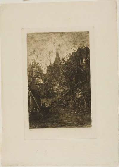 Mijn Droom door Rodolphe Bresdin