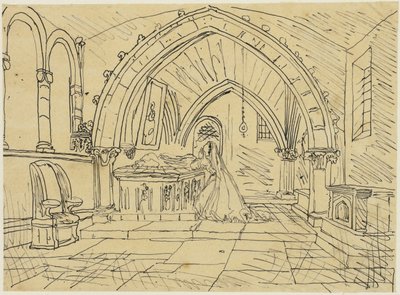 Gebed door Rodolphe Bresdin