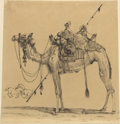 De Kameel door Rodolphe Bresdin