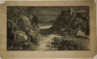 De verre stad door Rodolphe Bresdin