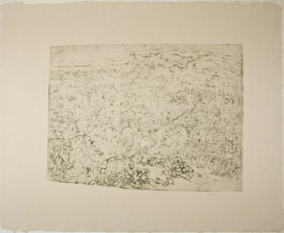 De grote veldslag door Rodolphe Bresdin