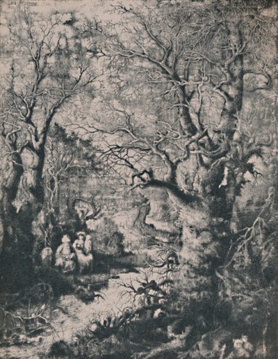 De Heilige Familie, 1855, 1946 door Rodolphe Bresdin