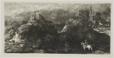 De terugkeer van de ridder door Rodolphe Bresdin