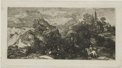 De terugkeer van de ridder door Rodolphe Bresdin
