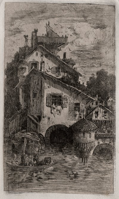 De Molen door Rodolphe Bresdin