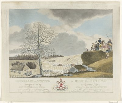 Doorbraak te Ochten, 1784 door Roeland van Eynden