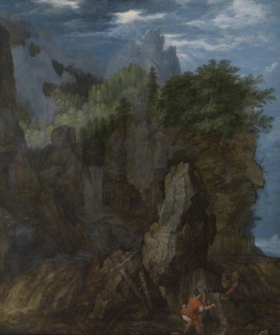 De Kreeftenvissers, c.1608 door Roelandt Jacobsz. Savery
