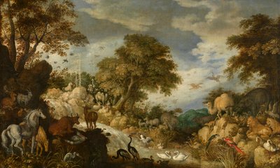 Orpheus en de dieren door Roelandt Jacobsz. Savery
