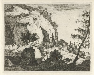 Berglandschap door Roelant Roghman