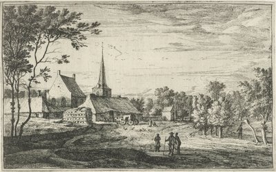Gezicht op Heesbeen door Roelant Roghman