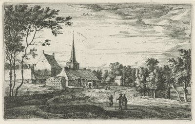 Gezicht op Heesbeen door Roelant Roghman