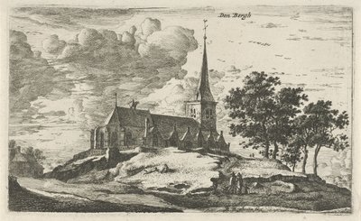 Kerk in Nederhorst den Berg door Roelant Roghman