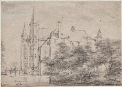 Kasteel Zuylen bij Utrecht door Roelant Roghman