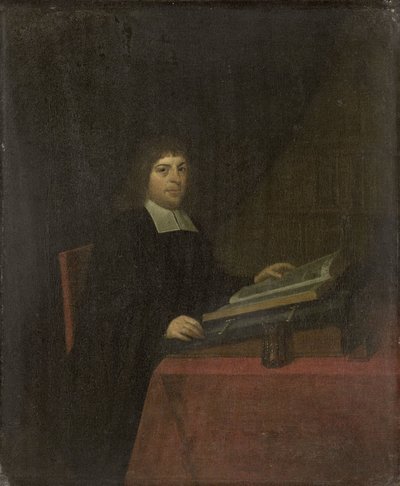 Portret van een minister door Roelof II Koets