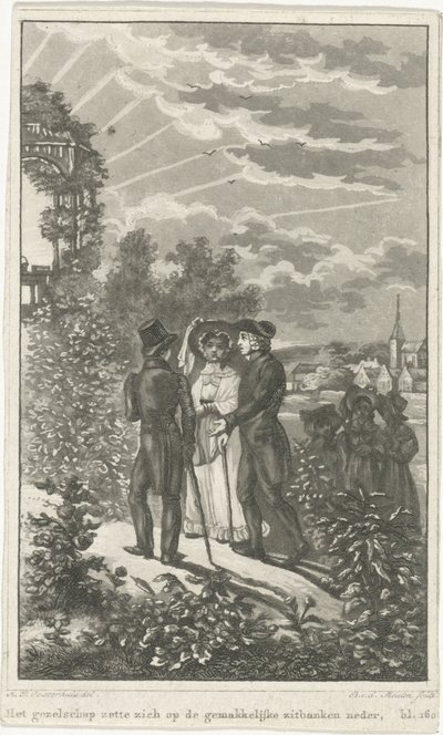 Beklimmen van een heuvel door Roelof van der Meulen