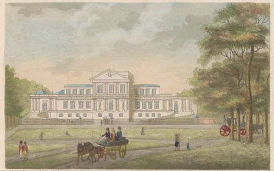 Paviljoen Welgelegen te Haarlem, ca. 1825 door Roelof van der Meulen