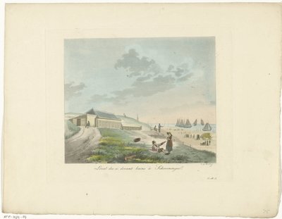 Strand bij Scheveningen door Roelof van der Meulen