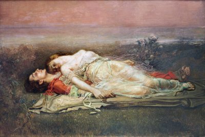Tristan en Isolde door Rogelio Egusquiza