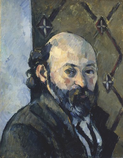 Kopie naar een Zelfportret van Cezanne, 1925 door Roger Eliot Fry