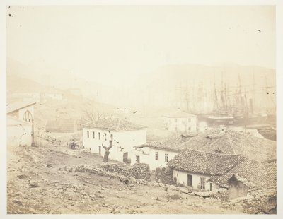 Balaklava, Kijkend naar Zee door Roger Fenton
