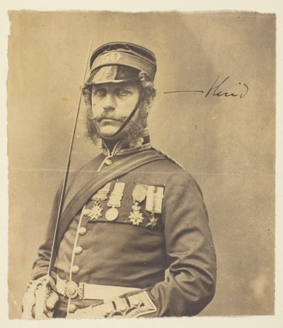 Charles Hind, generaal door Roger Fenton
